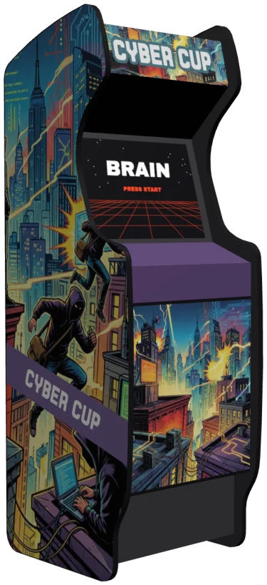Aperçu en situation de Brain Arcade appliqué à la thématique « Du département qui dit non au partenaire apprécié : Comment le jeu transforme l'image du RSSI ».