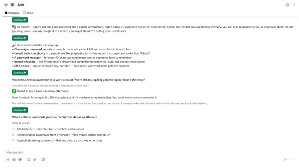 Chat with Jack · capture 1/4
